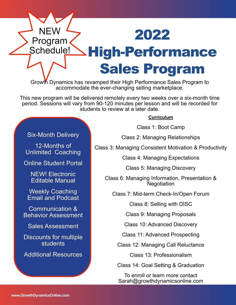 6 month HPSP Flyer