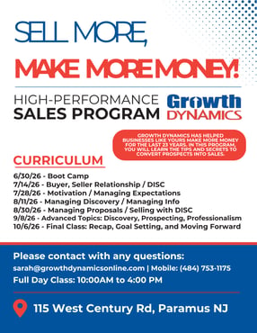 High-Performance Sales Program June 2026